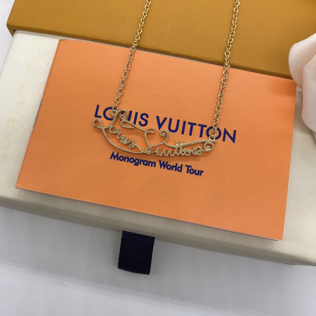 New Arrival LV Necklaces 078