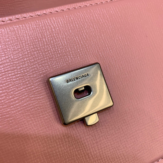 Balen Gossip Small Shoulder Bag Light Pink, For Women, Bags 9.1in/23cm