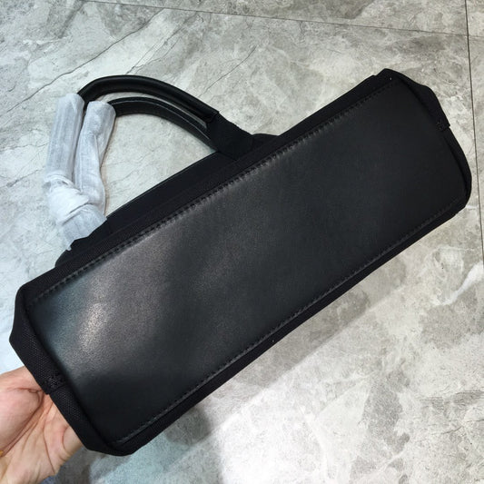 Balen Navy XS Tote Bag In Black And White, For Women, Bags 12.6in/32cm