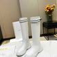 DIOR D RACER BOOT CALFSKIN WHITE