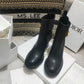 DIOR 30 MONTAIGNE HEELED ANKLE BOOT BLACK SUPPLE CALFSKIN KCI950VSO S900