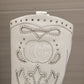 GUCCI WOMEN'S BOOT WITH DOUBLE G AND STUDS WHITE