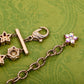 Gucci Personalized Fashion Flower Full Diamond Double Necklace XL13168A14
