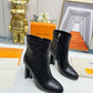 LV SILHOUETTE ANKLE BOOT BLACK 1ABP9J