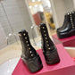 VALENTINO GARAVANI UNIQUEFORM CALFSKIN ANKLE BOOT BLACK 1W2S0CS0MMD 0NO