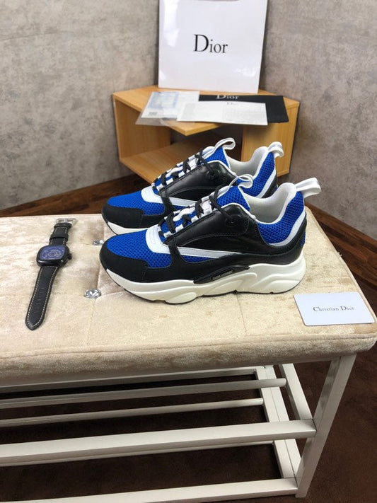 BL - DIR B22 Black Blue Sneaker