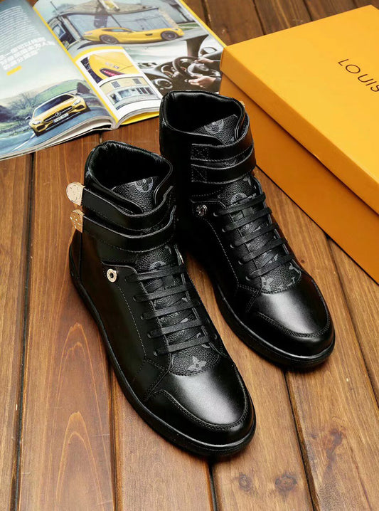 BL - LUV HIgh Top Black Sneaker