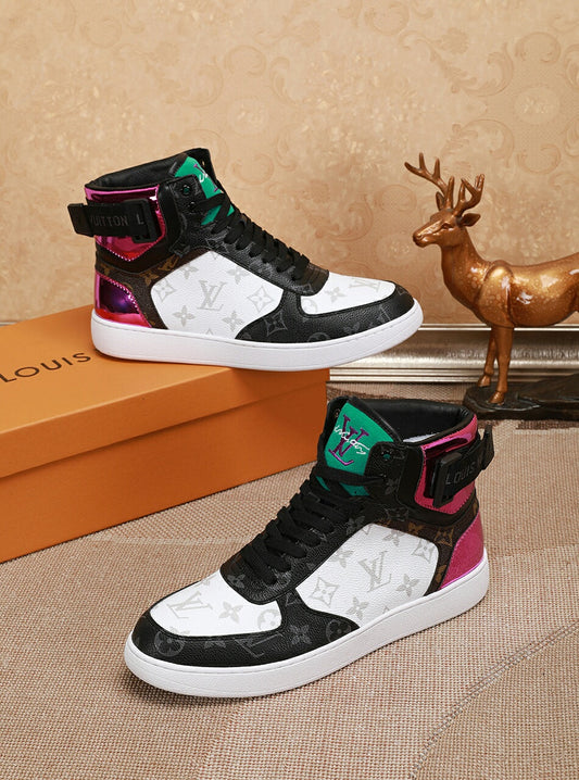 BL - LUV High Top White Black Sneaker