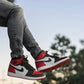 BL - AJ1 black red toe