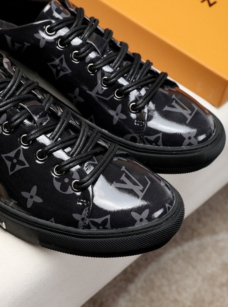 BL - LUV Low BLnogram Black Breathable Sneaker
