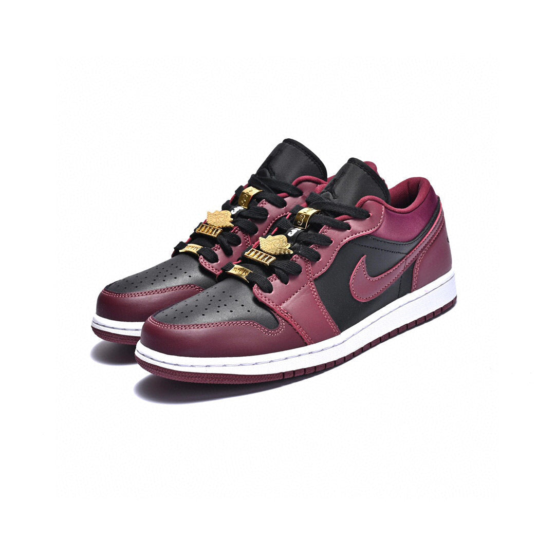 BL - AJ1 low wine red metal wings