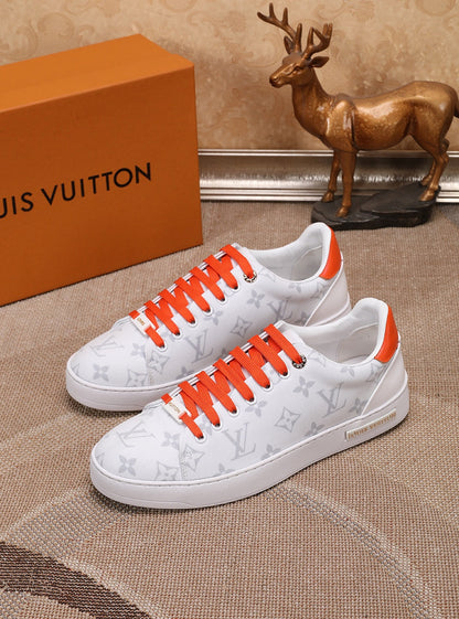 BL - LUV Time Out Orange And White Sneaker