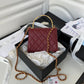 Chanel Clutch With Chain Gold Hardware Red For Women, Women’s Handbags, Shoulder Bags 5.7in/14.5cm