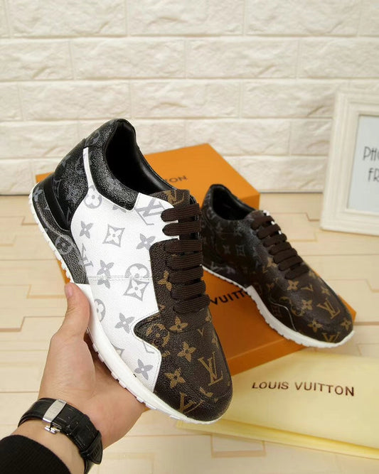 BL - LUV Run Away Brown White Sneaker