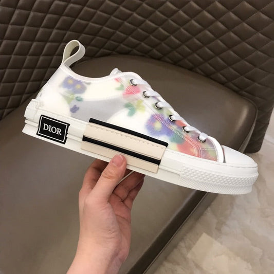 BL - DIR B23 Flowers Print LOW-TOP SNEAKER