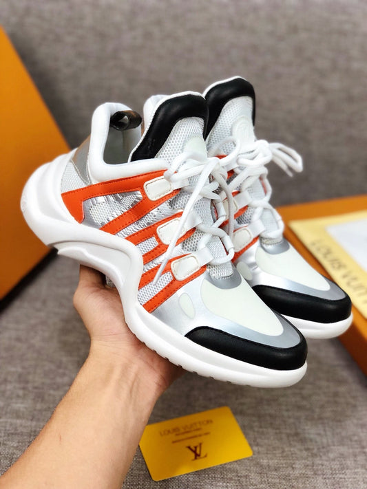 BL - LUV Archlight White Black Orange Sneaker