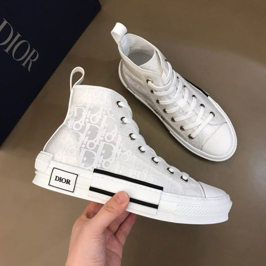 BL - DIR B23 White HIGH-TOP SNEAKER