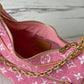 LV Loop Since 1854 Jacquard Pink By Nicolas Ghesquière For Cruise Show, WoHandbags 9.1in/23cm LV M81166