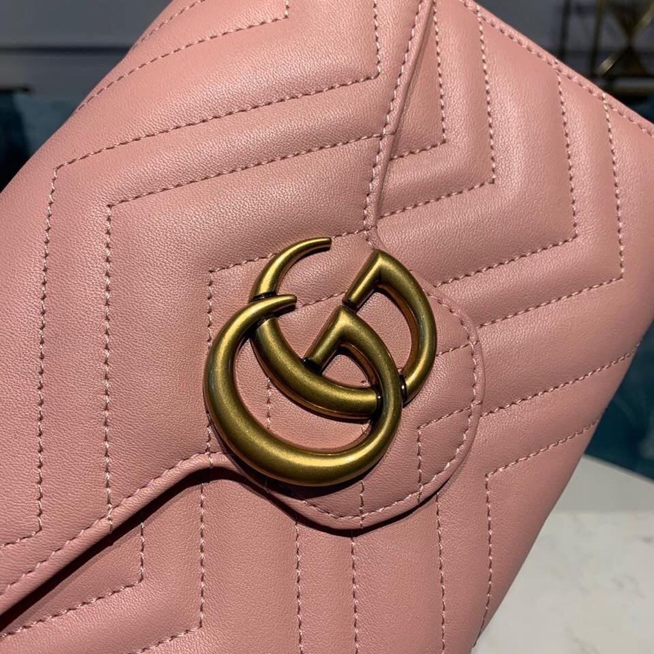 gg Marmont Matelasse Mini Bag Pink Matelasse For Women 8in/20cm gg 474575