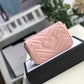 gg Marmont Matelassé Super Mini Bag Dusty Pink Chevron For Women 6.2in/16.5cm gg 476433 DTDCT 5729