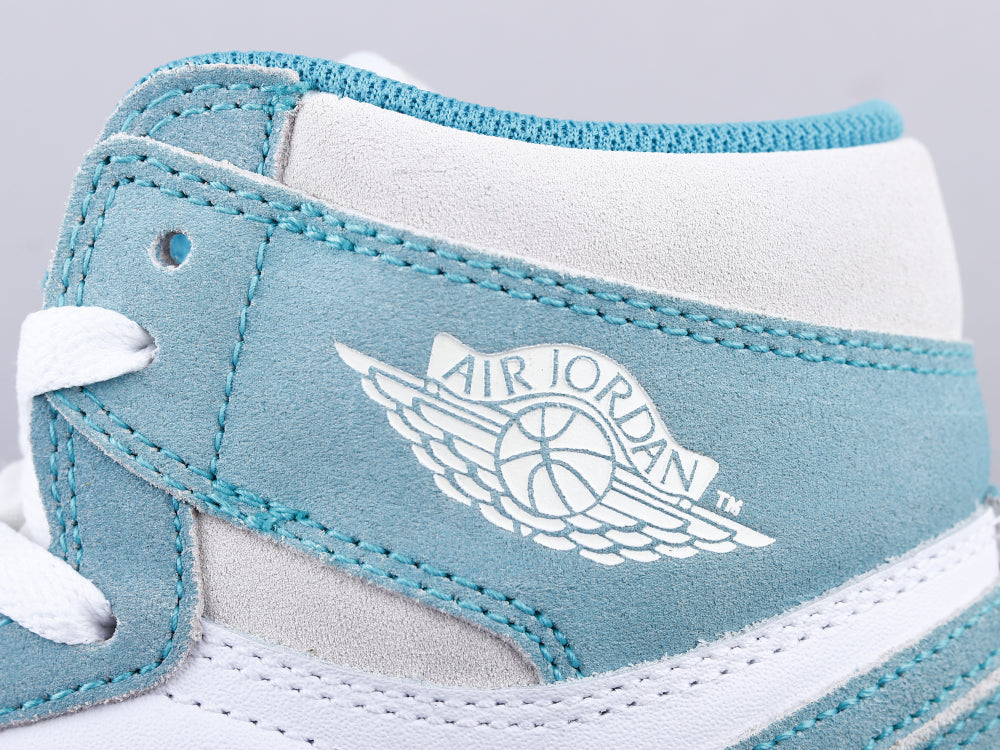 BL - AJ1 Green Suede Tiffany