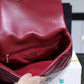 CHL 19 Handbag 26cm Burgundy For Women AS1160