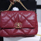 CHL 19 Handbag 26cm Burgundy For Women AS1160