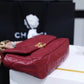 CHL 19 Handbag 26cm Burgundy For Women AS1160