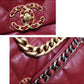 CHL 19 Handbag 26cm Burgundy For Women AS1160