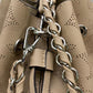 LV Bella Bucket Bag Mahina Galet Grey For Women, Women’s Handbags, Shoulder And Crossbody Bags 7.5in/22cm LV M57201