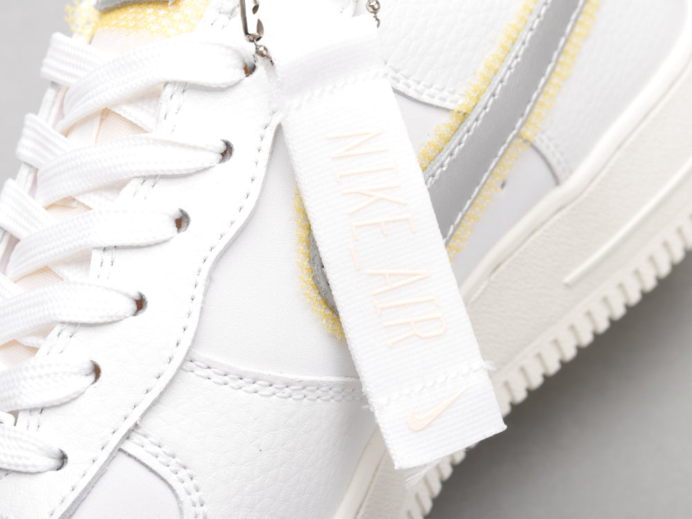 BL - AF1 Silver Yellow Low Top