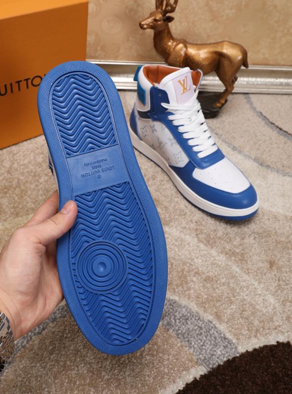 BL - LUV Rivoli High Blue Sneaker