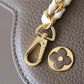 LV Capucines Mini Taurillon Smokey Brown Green/ Creme/ Pink For Women,  Shoulder And Crossbody Bags 21cm/8.3in LV