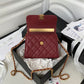 Chanel Clutch With Chain Gold Hardware Red For Women, Women’s Handbags, Shoulder Bags 5.7in/14.5cm