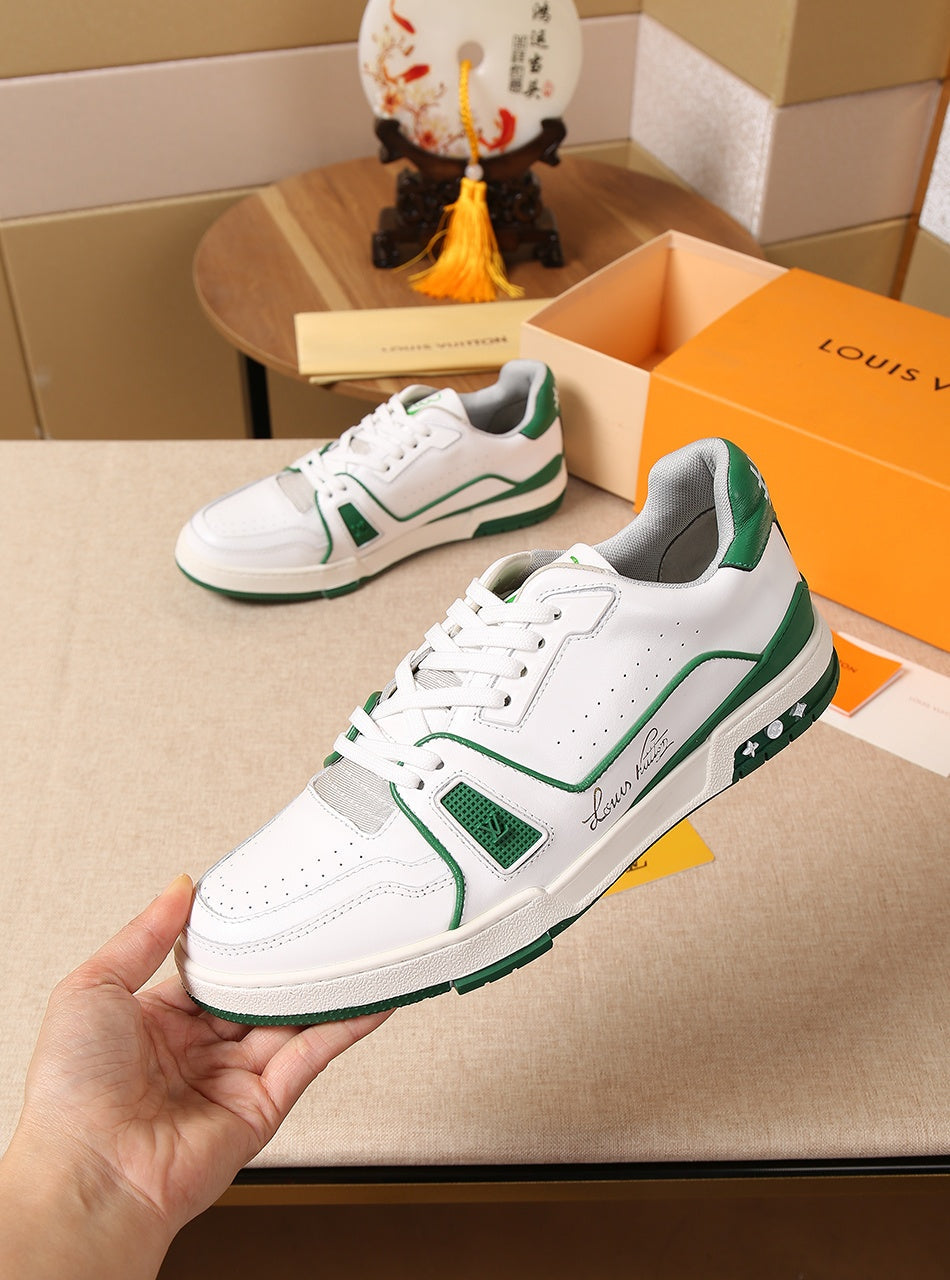 BL - LUV Traners Vert Green Sneaker