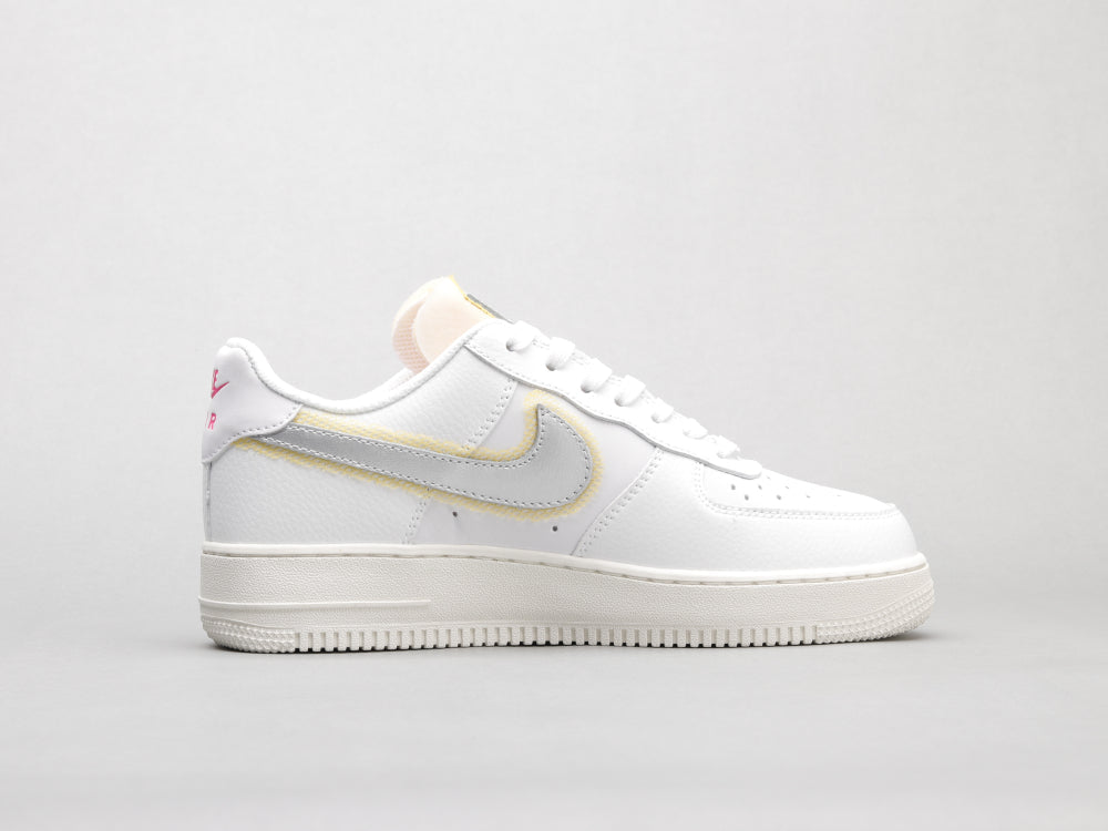 BL - AF1 Silver Yellow Low Top