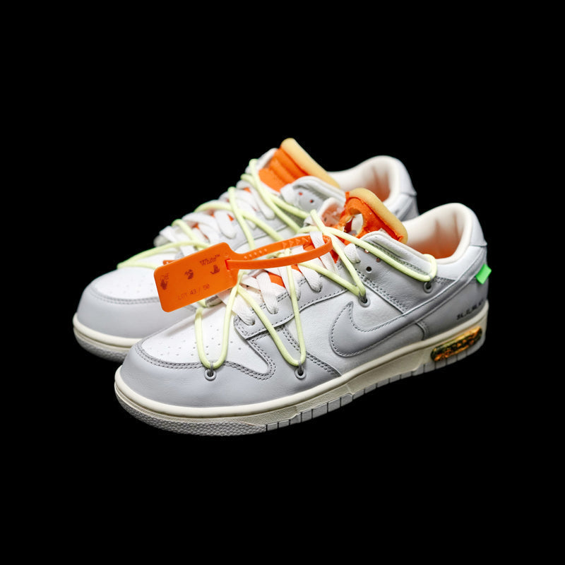 BL - OW x Dunk (NO.43) green shoelace orange buckle