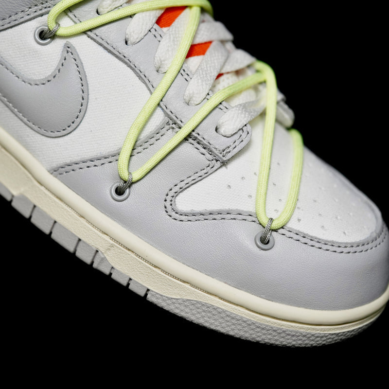 BL - OW x Dunk (NO.43) green shoelace orange buckle