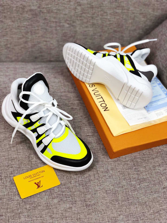 BL - LUV Archlight Black White Yellow Sneaker