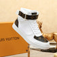 BL - LUV Bombox Boot White and Brown Sneaker