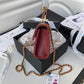 Chanel Clutch With Chain Gold Hardware Red For Women, Women’s Handbags, Shoulder Bags 5.7in/14.5cm