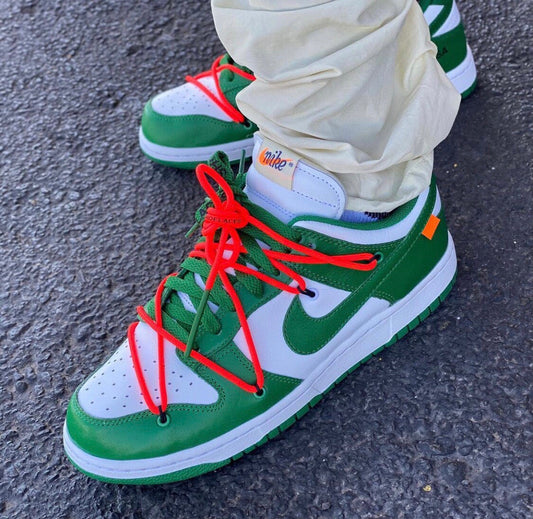 BL - OW x Dunk white and green