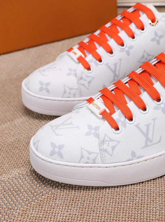 BL - LUV Time Out Orange And White Sneaker