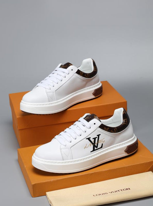 BL - LUV White Brown Sneaker