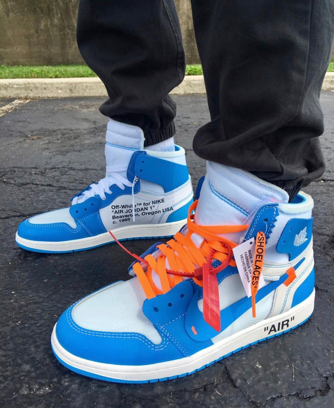 BL - OW x AJ1 North Carolina