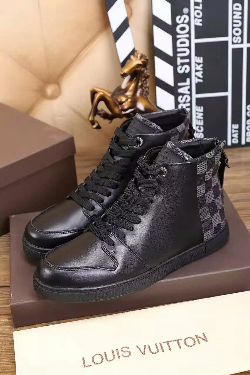 BL - LUV HIgh Top Black Sneaker