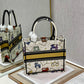 DI Small Book Tote white, For Women, Women’s Handbags 26.5cm/10.5in CD M1265ZRTY_M941