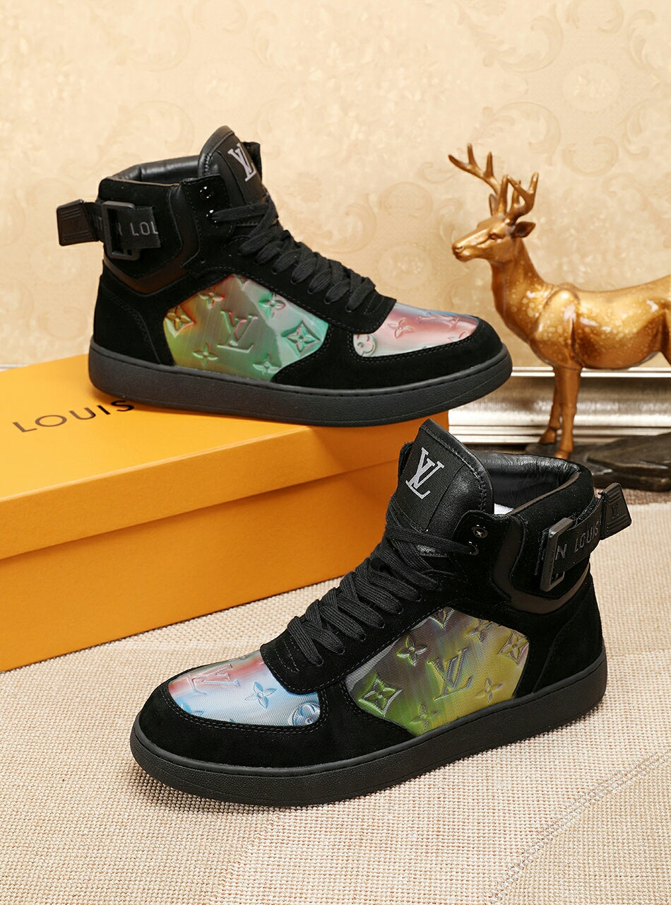 BL - LUV High Top Black Sneaker