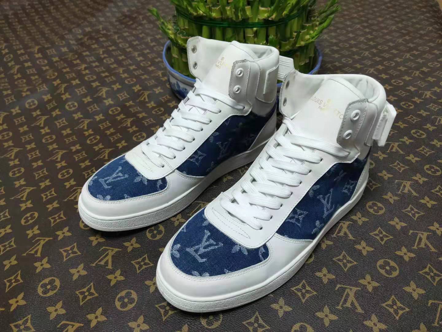 BL - Luv Rivoli White Blue Sneaker