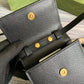 gg Mini Bag With Double G Black For Men 7.1in/18cm gg